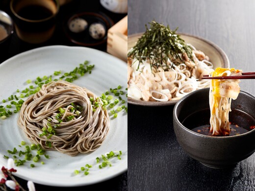 生蕎麦2種類堪能セット（各3人前入）