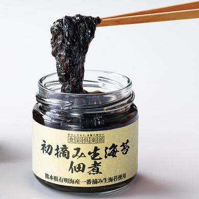 〈食彩倶楽部〉初摘み生海苔佃煮 4本