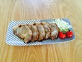特製タレでいただきます♪