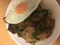 焼豚丼にして食べました(n´v｀n)