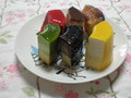 小さいから、いろんな味が一度に楽しめます