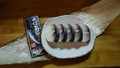 カットしてお皿に。これで1／3の量です！