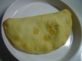 モチモチの食感のピッツァです。