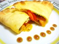 チキンとお野菜をイチジクソースで♪