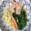 取り分けた様子