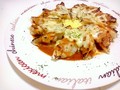 ミックスチーズで、味噌だれチーズ餃子☆