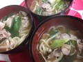 家族の好きな煮込みうどんです