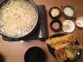 こしはしっかり味はもっちりの釜揚げうどん