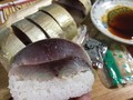 とっても肉厚な鯖！色もきれいです。