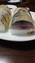 断面です。鯖二段になってます。
