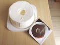 シンプルなケーキ