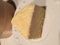 ケーキの層がしっかりしていて綺麗！