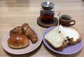 食感や風味の違うパンづくし豪華な朝食