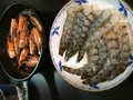 甘いエビは丸ごと完食！