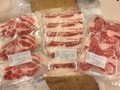 お肉は種類ごとの３パッケージ