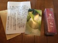 届いた内容