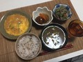 雑穀ご飯、お味噌汁と共に。