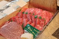 美しい霜降りお肉！部位ごとに説明があり◎