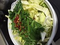 野菜たっぷりです。