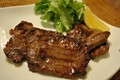 シンプルに焼いただけの牛たんです