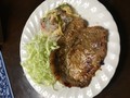 焦げ目が逆に食欲そそります♪