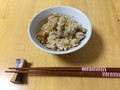 炊き込みご飯です！
