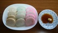 あげ巻きと錦巻を生姜醤油で