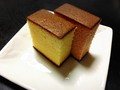 ハチミツ味☆いちご味のふわふわカステラ