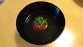 トマトのおすまし、だしの旨味を感じる一品
