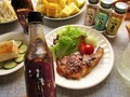 ガーリックソースと豚肉、簡単なのに美味！