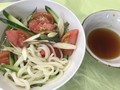 サラダうどん