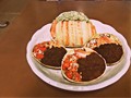 こんなにすごいカニが。