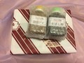 風呂敷包みを開けたところ