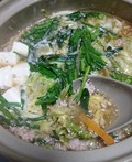 モツも野菜も十分な量でバッチリ！
