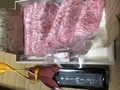 届けられたお肉