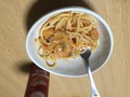 贅沢！海老のトマトクリーム