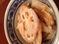 蓮根のたら子和え！上品な味わい！