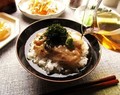 天然真鯛と絶品の胡麻ダレが最高に合う！