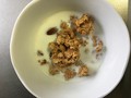 ホットミルクをかけて