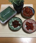 初めて食べた、もずくキムチ！