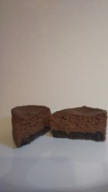 二層で食感の違いを楽しめます。