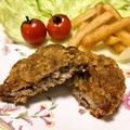 すごく美味しいメンチカツを食べて幸せ♪