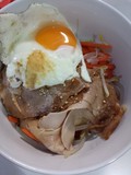 焼豚丼最高です