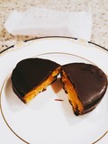 チョコレートの断面