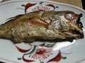 家族の都合で、先に半身だけ焼きました
