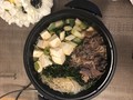 オリーブ牛と野菜のヘルシーすき焼き