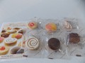 6つの可愛らしいこだわりクッキーです。