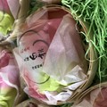 １つ１つ丁寧に籠に入っています