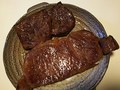 手前がサーロイン、奥がモモ肉です！