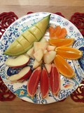 豪華なフルーツの盛り合わせです！